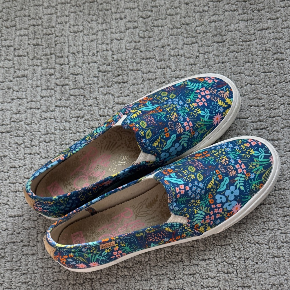 Keds Rifle Floral Slip-On Sneakers